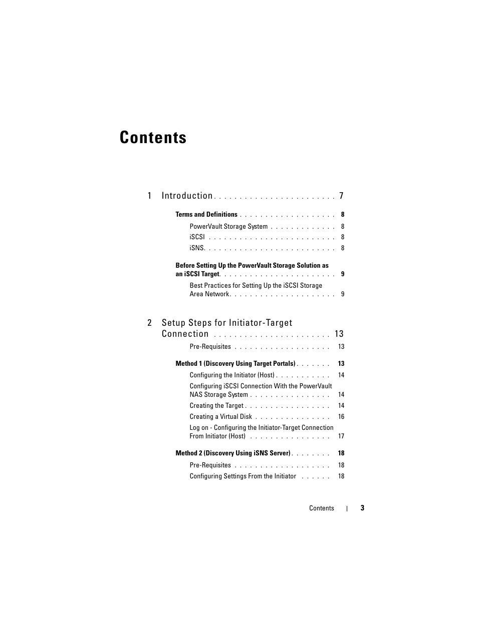 Dell PowerVault NX3000 User Manual | Page 3 / 56