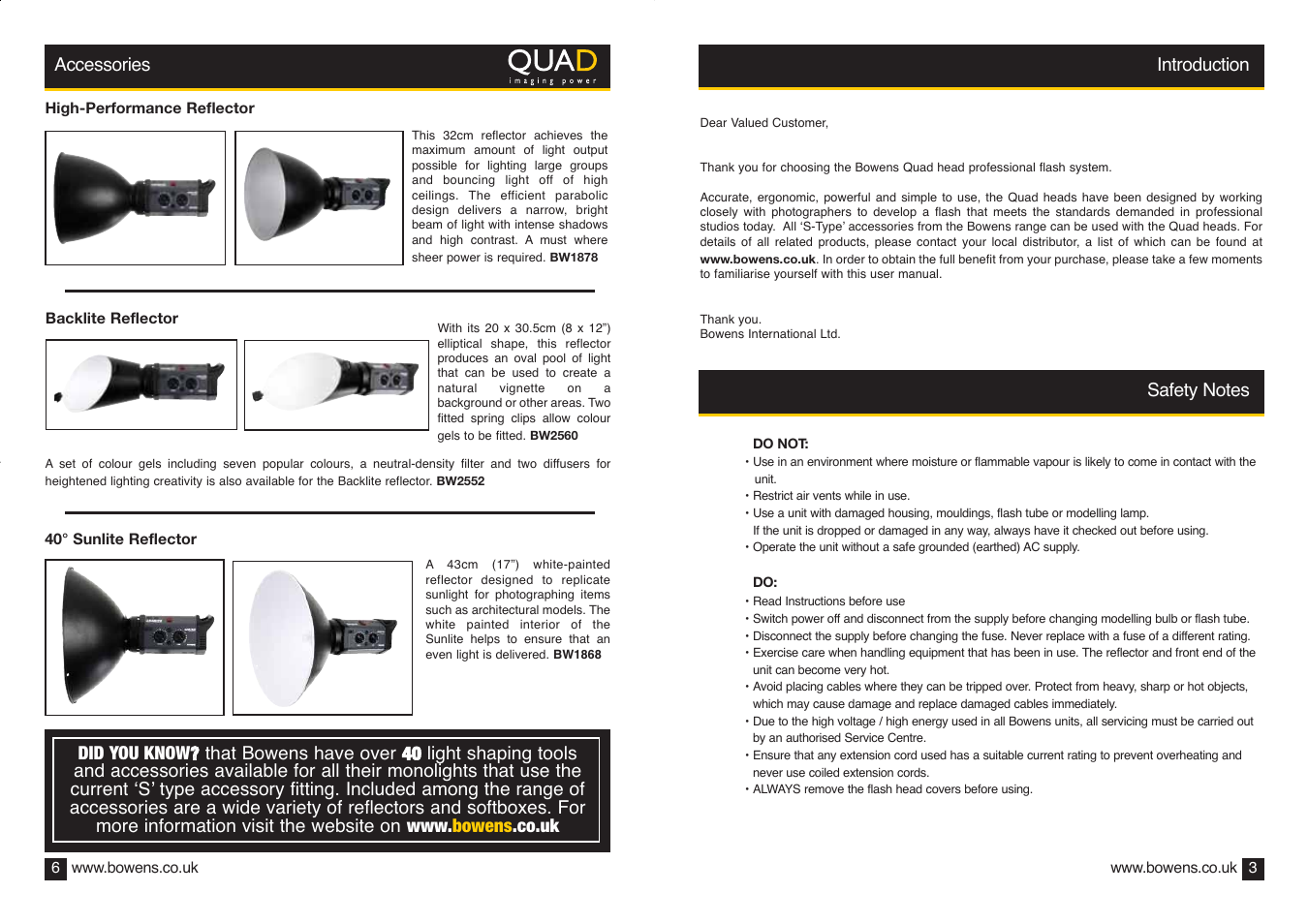 Bowens BWL-0328/2 User Manual | Page 3 / 4