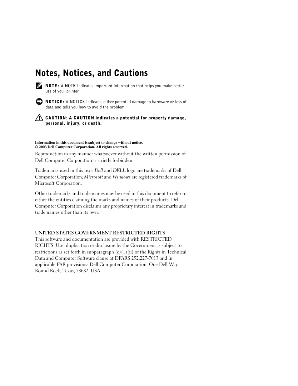 Dell A920 All In One Personal Printer User Manual | Page 5 / 83
