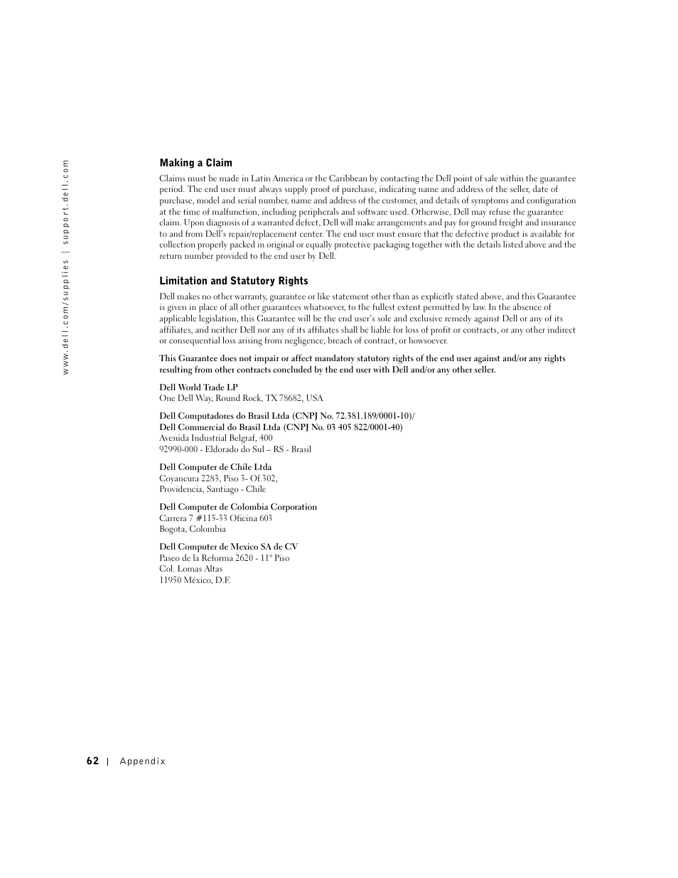 Dell A920 All In One Personal Printer User Manual | Page 72 / 83