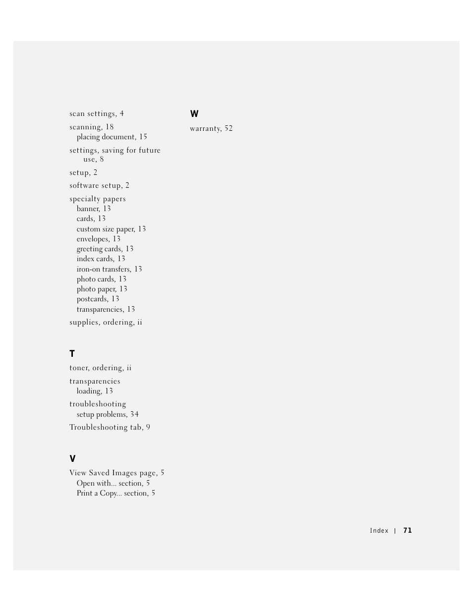 Dell A920 All In One Personal Printer User Manual | Page 81 / 83