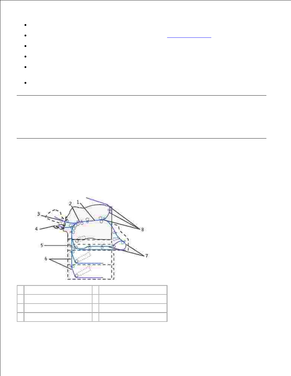 Before removing jams, Identifying the print media path | Dell W5300 Workgroup Laser Printer User Manual | Page 145 / 232