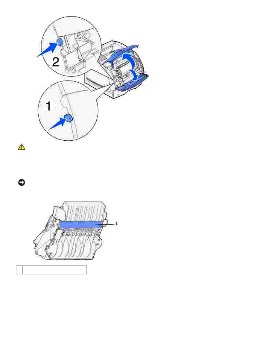 Cleaning the printer | Dell W5300 Workgroup Laser Printer User Manual | Page 197 / 232