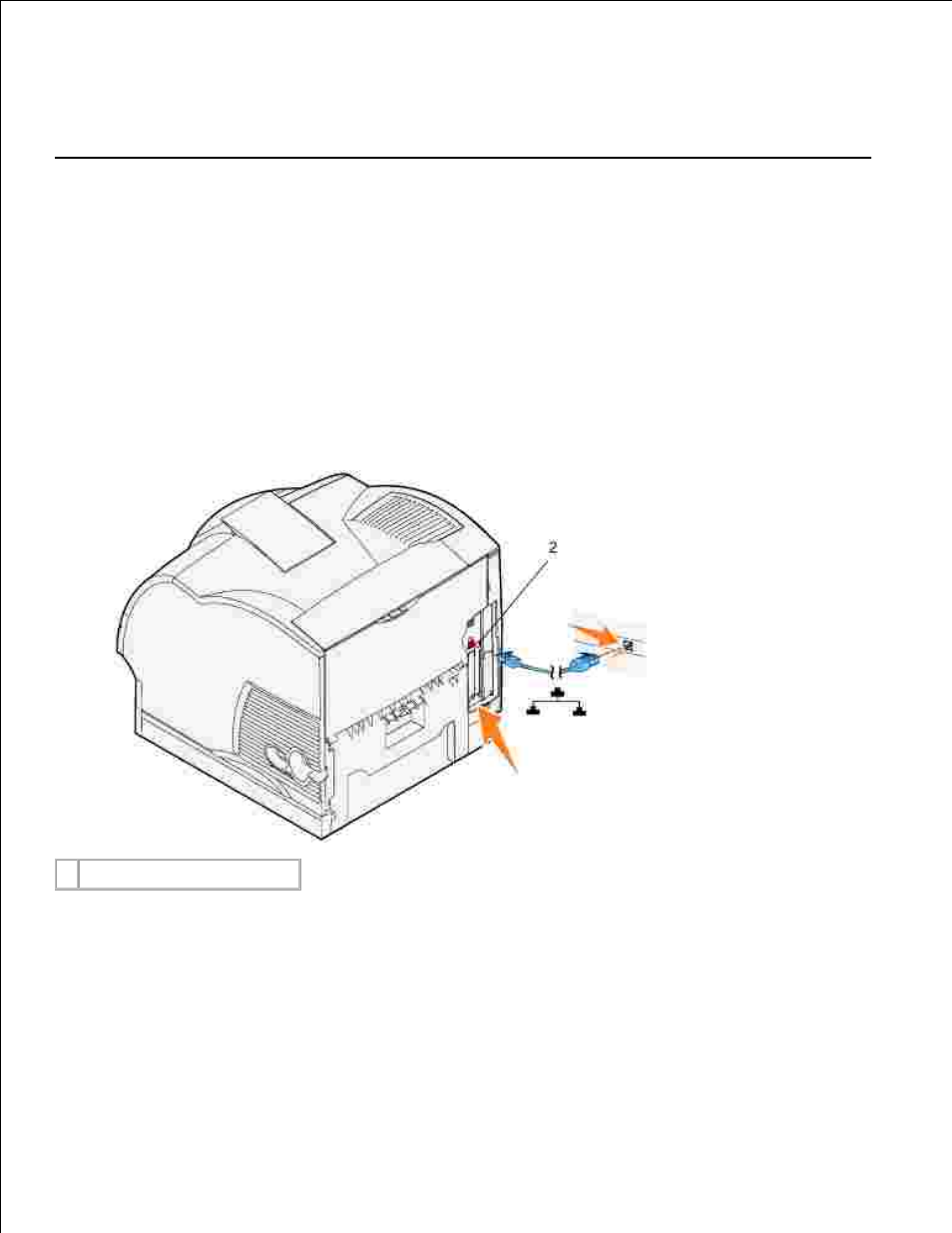 Connecting the printer to the network, Turn on the printer | Dell W5300 Workgroup Laser Printer User Manual | Page 21 / 232