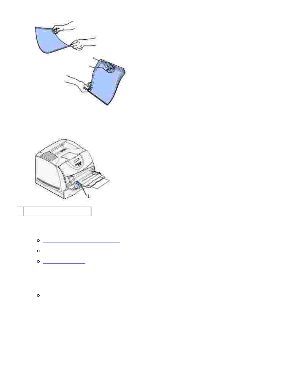 Loading paper and transparencies | Dell W5300 Workgroup Laser Printer User Manual | Page 58 / 232
