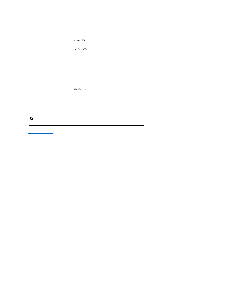 Usb cable specifications, Power | Dell TV Tuner RATSC User Manual | Page 11 / 13