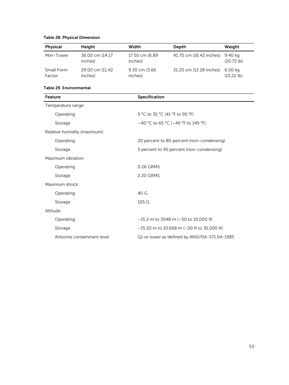 Dell OptiPlex 7020 (Mid 2014) User Manual | Page 53 / 54