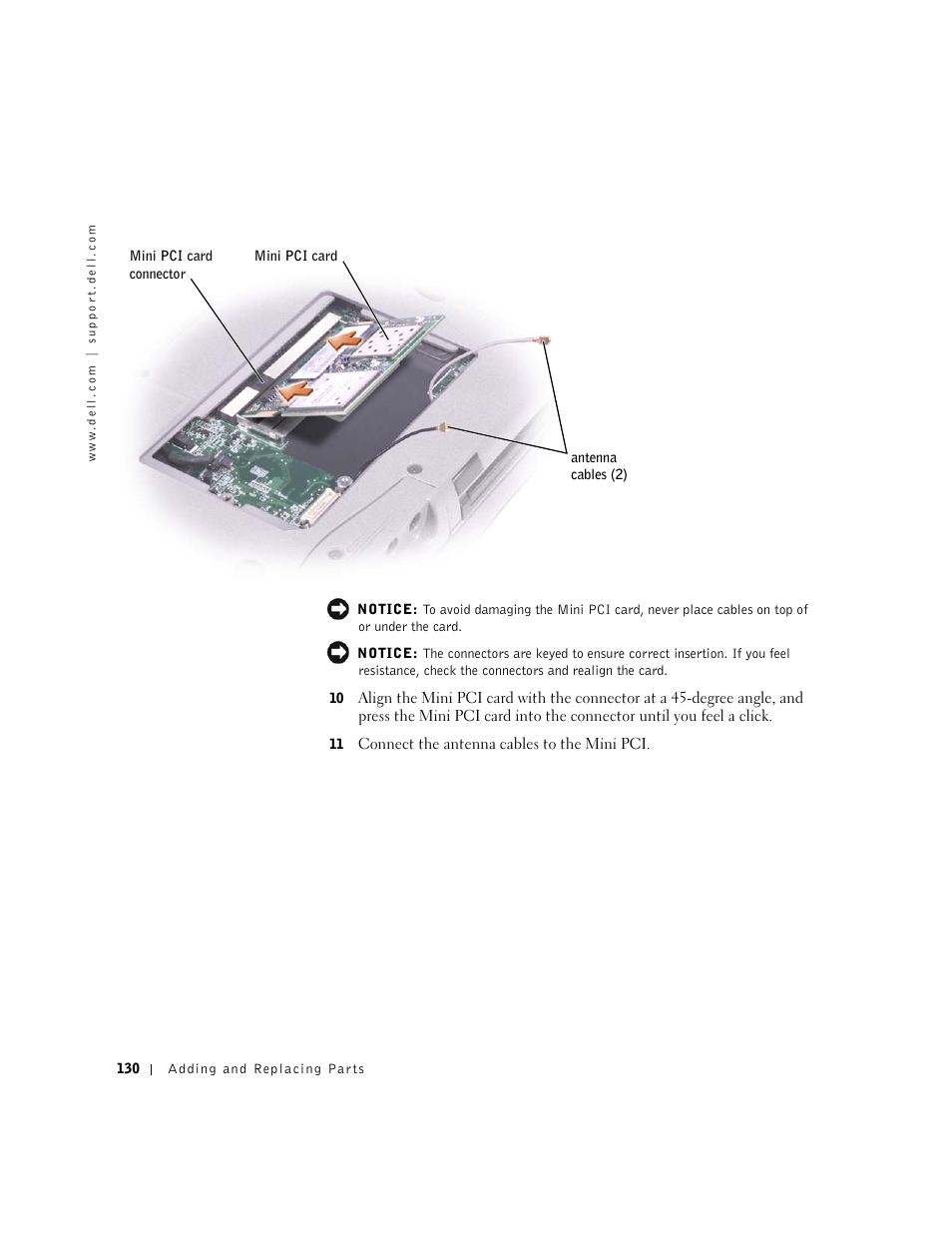 Dell Inspiron 8500 User Manual | Page 130 / 186