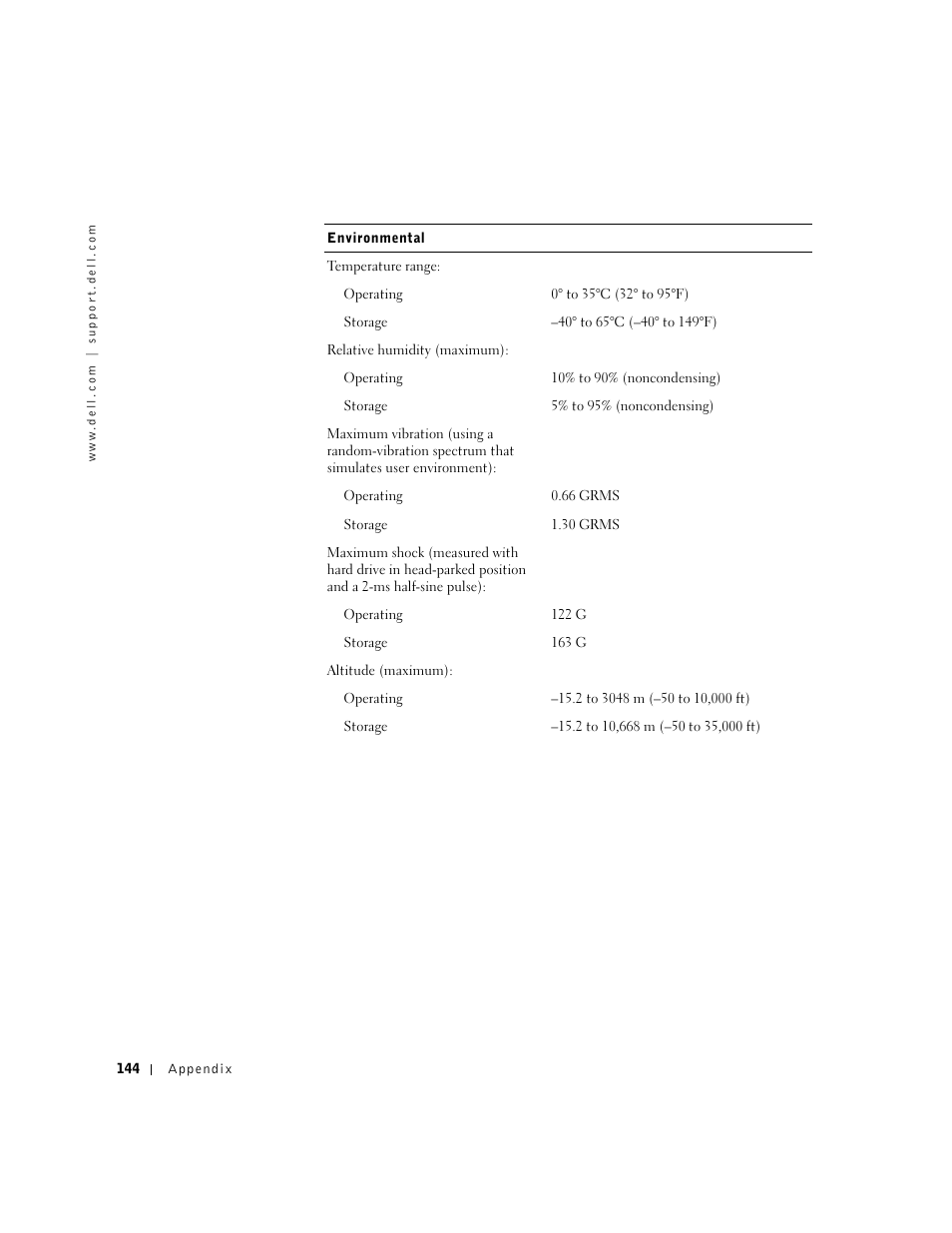 Dell Inspiron 8500 User Manual | Page 144 / 186