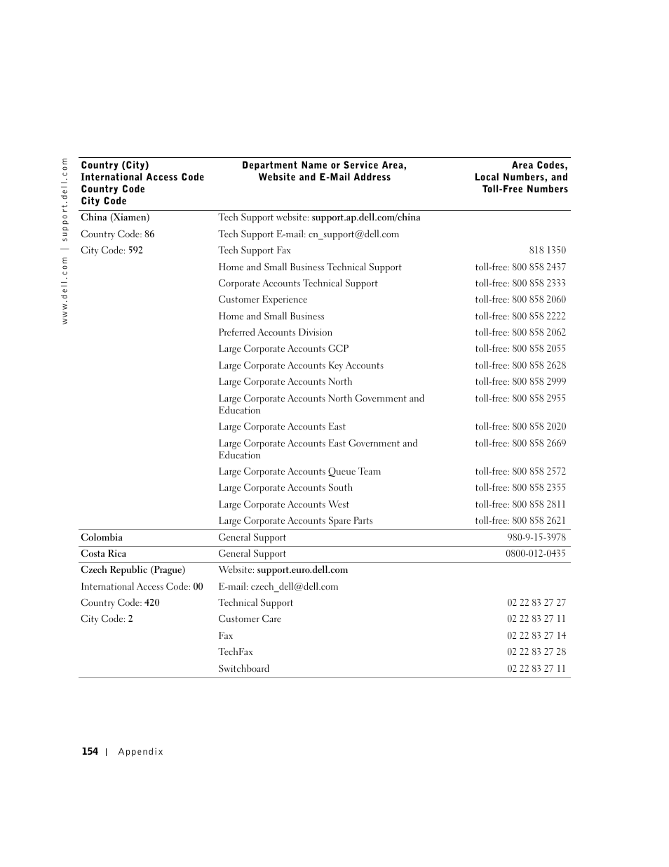 Dell Inspiron 8500 User Manual | Page 154 / 186
