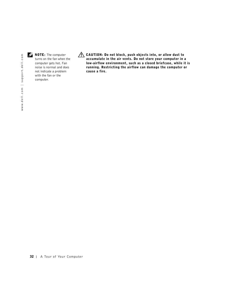 Dell Inspiron 8500 User Manual | Page 32 / 186