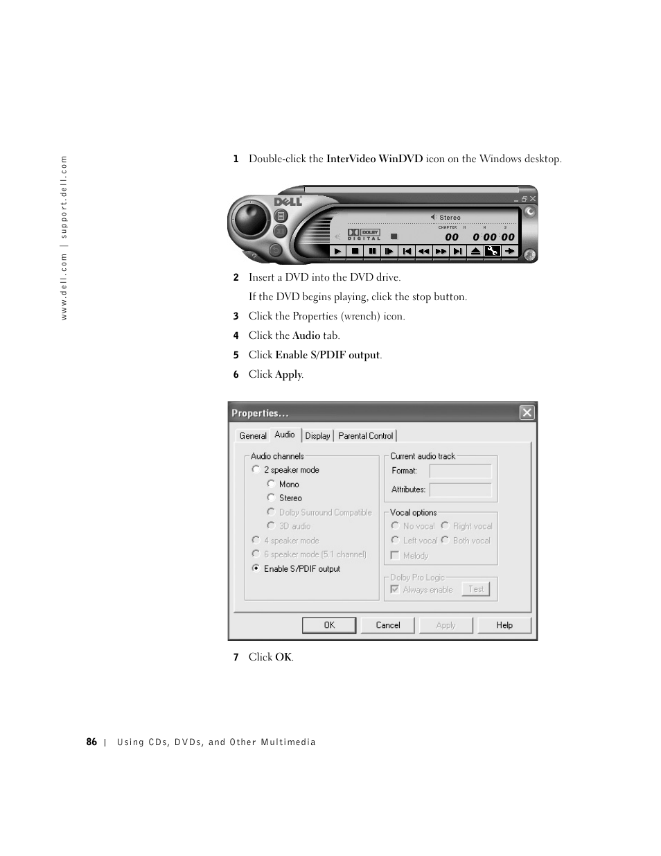 Dell Inspiron 8500 User Manual | Page 86 / 186