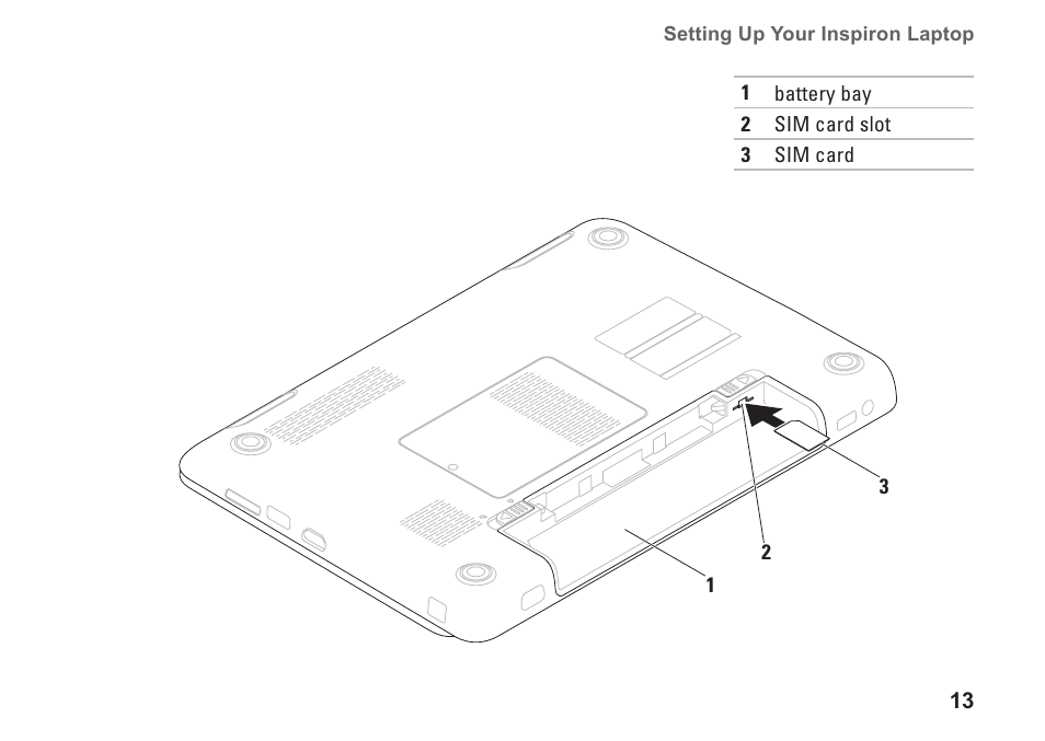 Dell Inspiron 14R (N4010, Early 2010) User Manual | Page 15 / 94