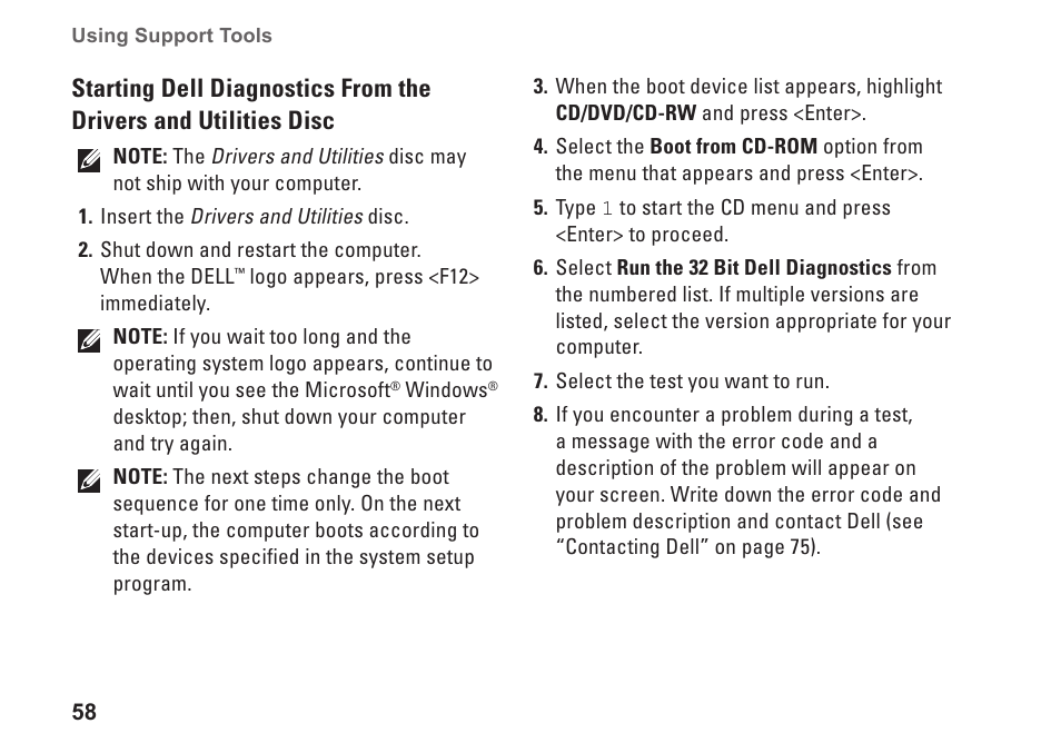 Dell Inspiron 14R (N4010, Early 2010) User Manual | Page 60 / 94