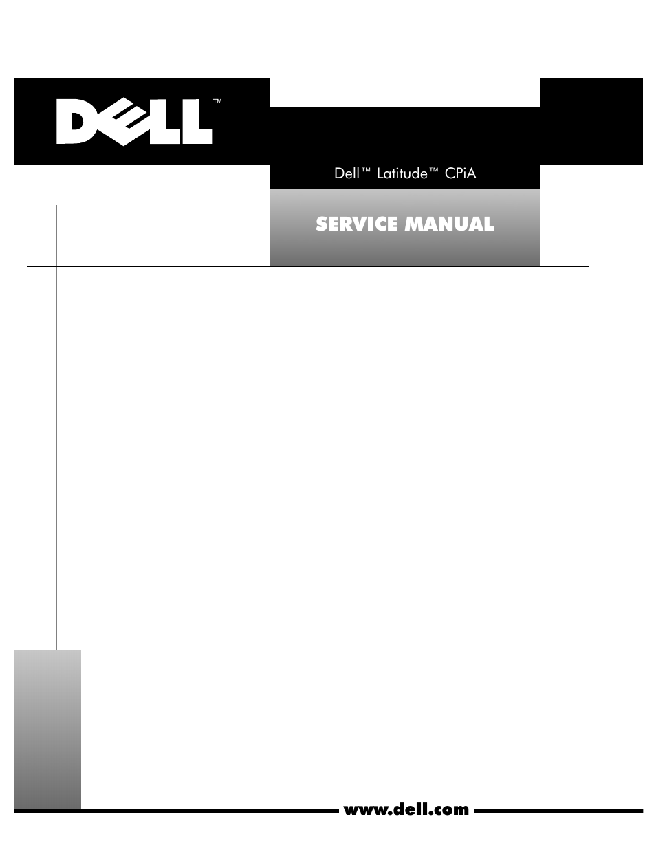 Dell Latitude CPi A User Manual | Page 3 / 50