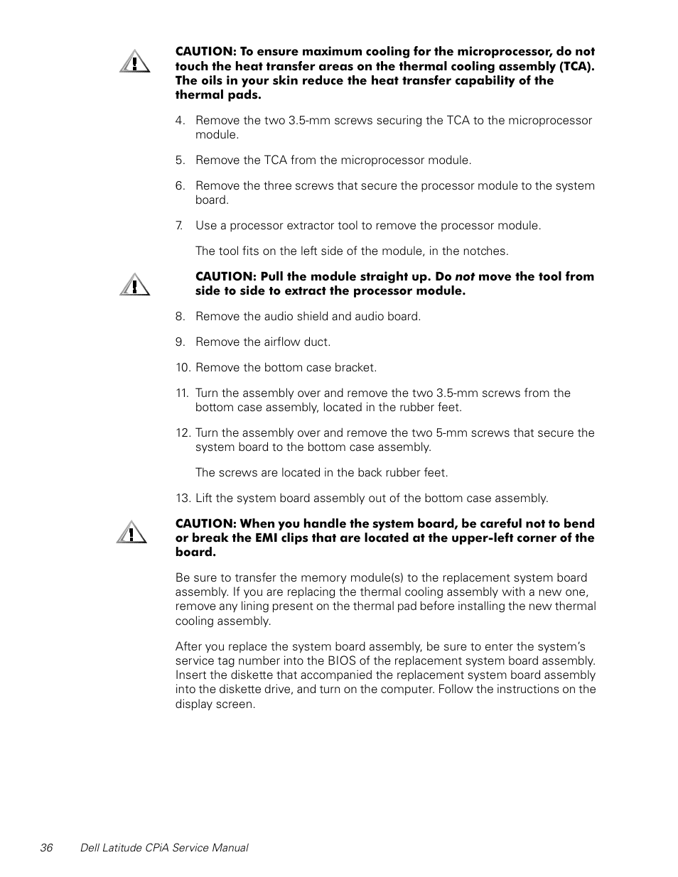 Dell Latitude CPi A User Manual | Page 44 / 50