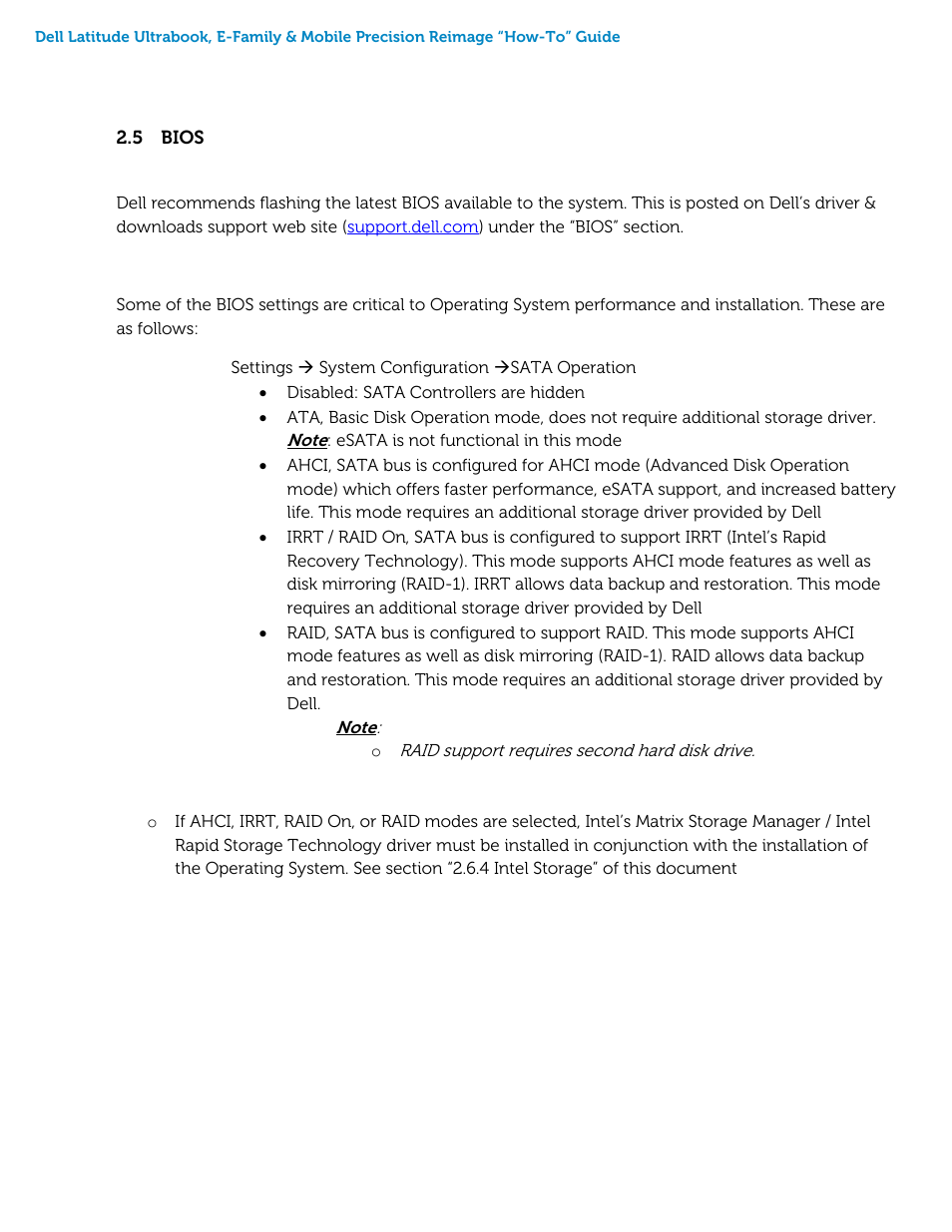 Bios | Dell Latitude E6430s (Mid 2012) User Manual | Page 12 / 46