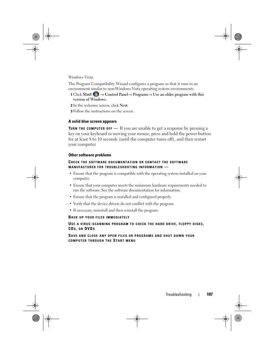 Dell XPS 630i (Early 2008) User Manual | Page 107 / 168