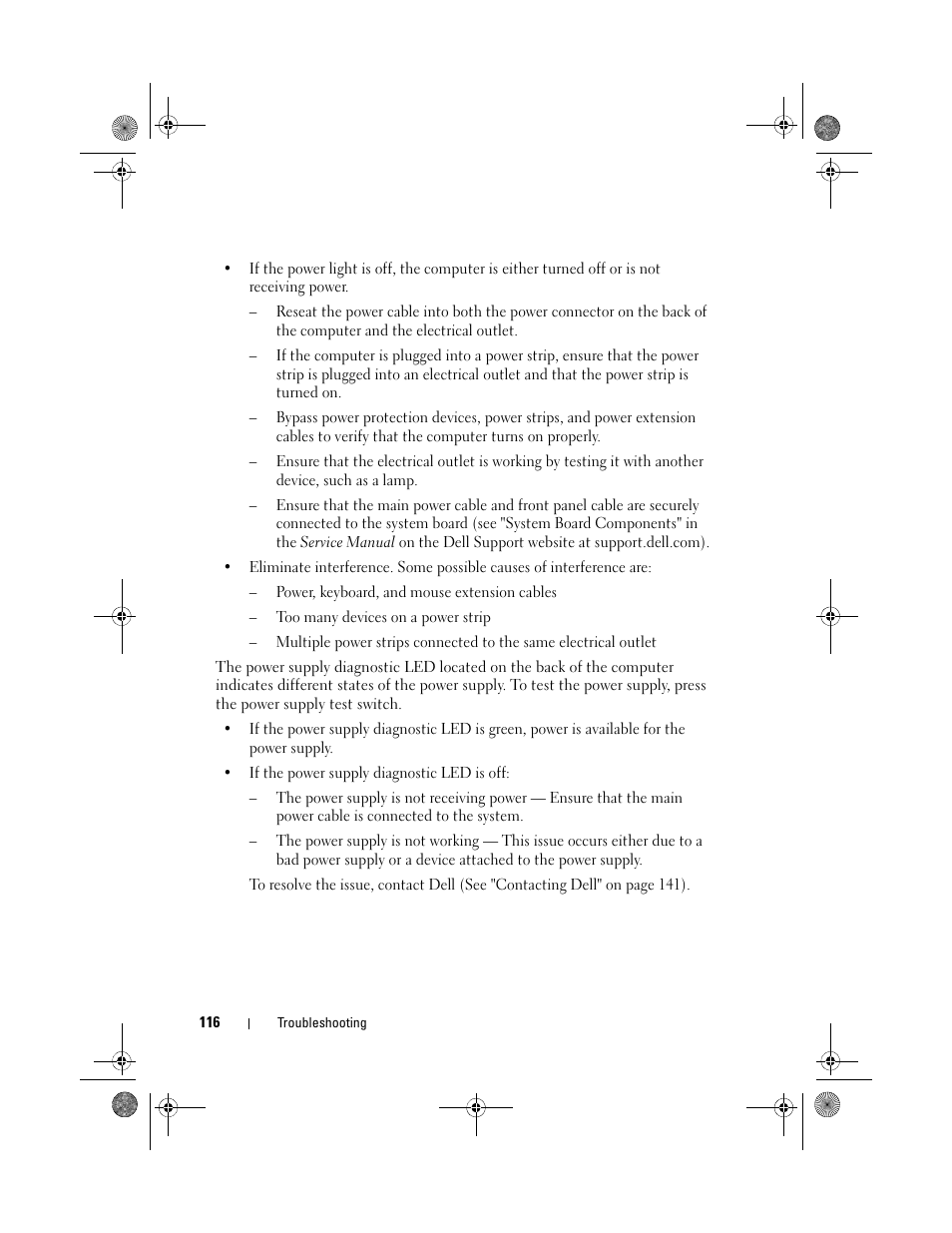 Dell XPS 630i (Early 2008) User Manual | Page 116 / 168