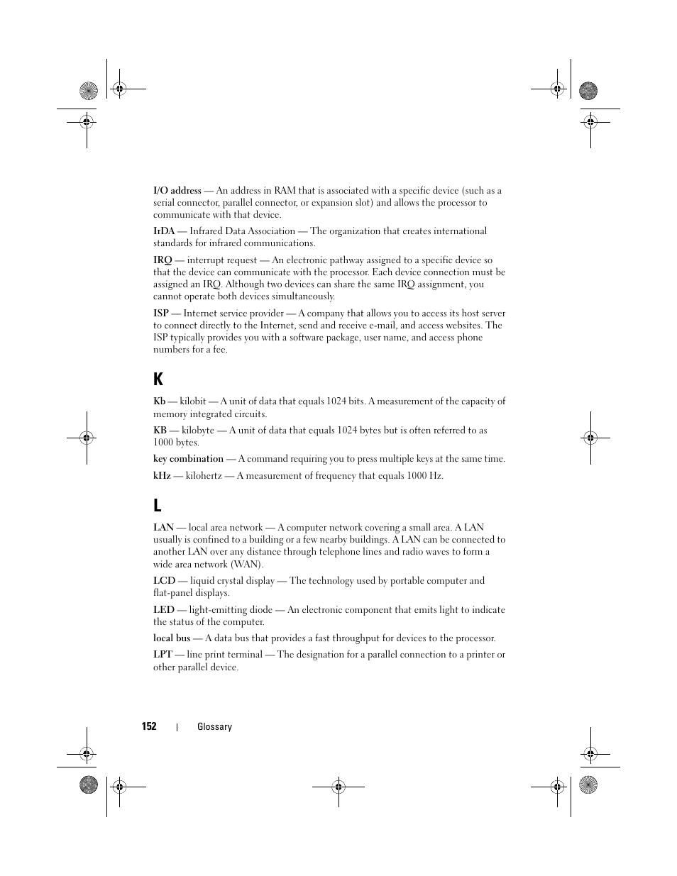 Dell XPS 630i (Early 2008) User Manual | Page 152 / 168