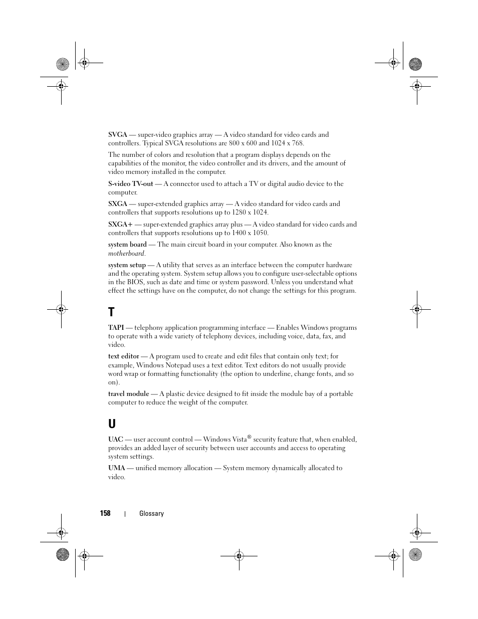 Dell XPS 630i (Early 2008) User Manual | Page 158 / 168