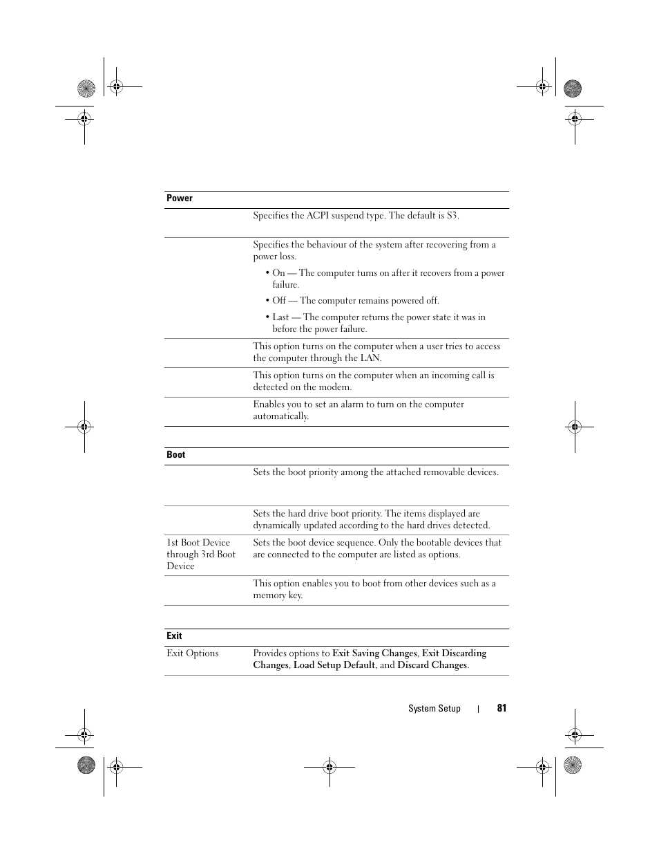 Dell XPS 630i (Early 2008) User Manual | Page 81 / 168