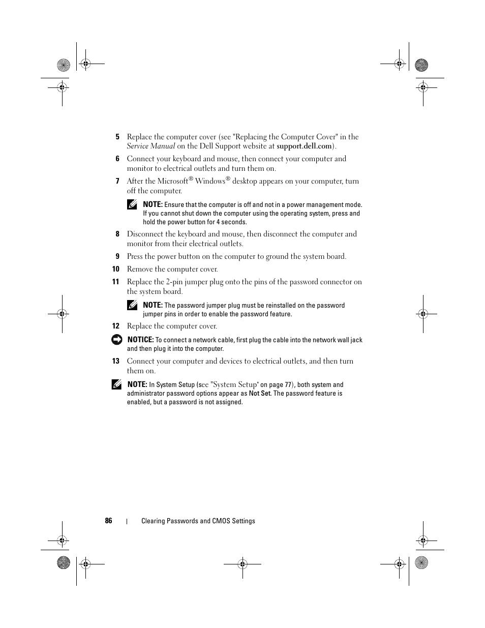 Dell XPS 630i (Early 2008) User Manual | Page 86 / 168