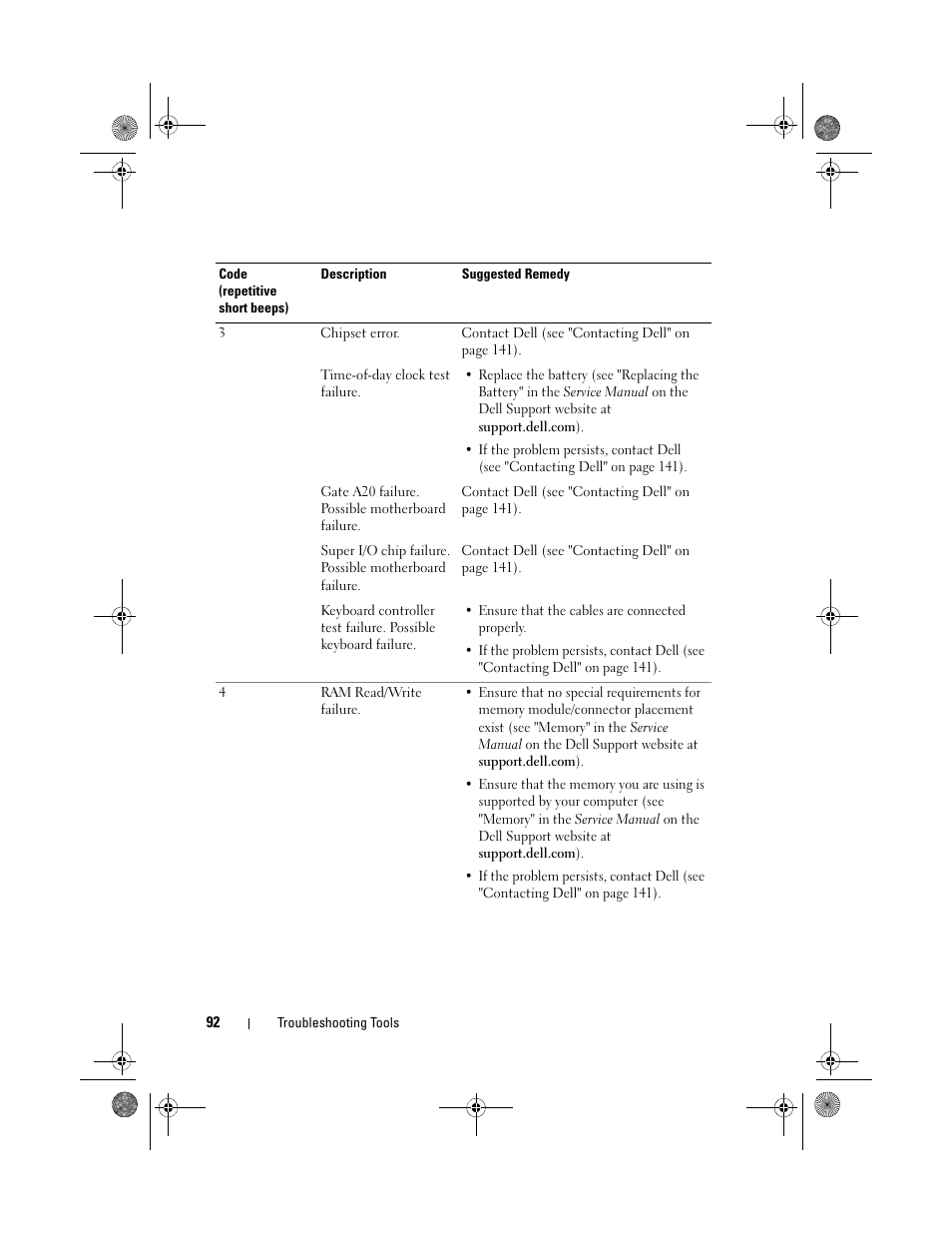 Dell XPS 630i (Early 2008) User Manual | Page 92 / 168