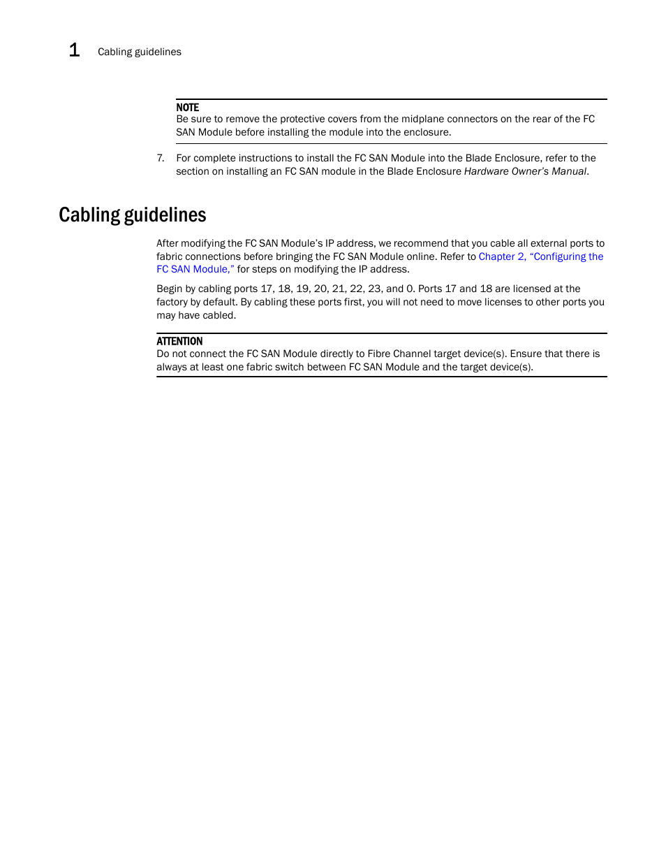 Cabling guidelines | Dell POWEREDGE M1000E User Manual | Page 14 / 42