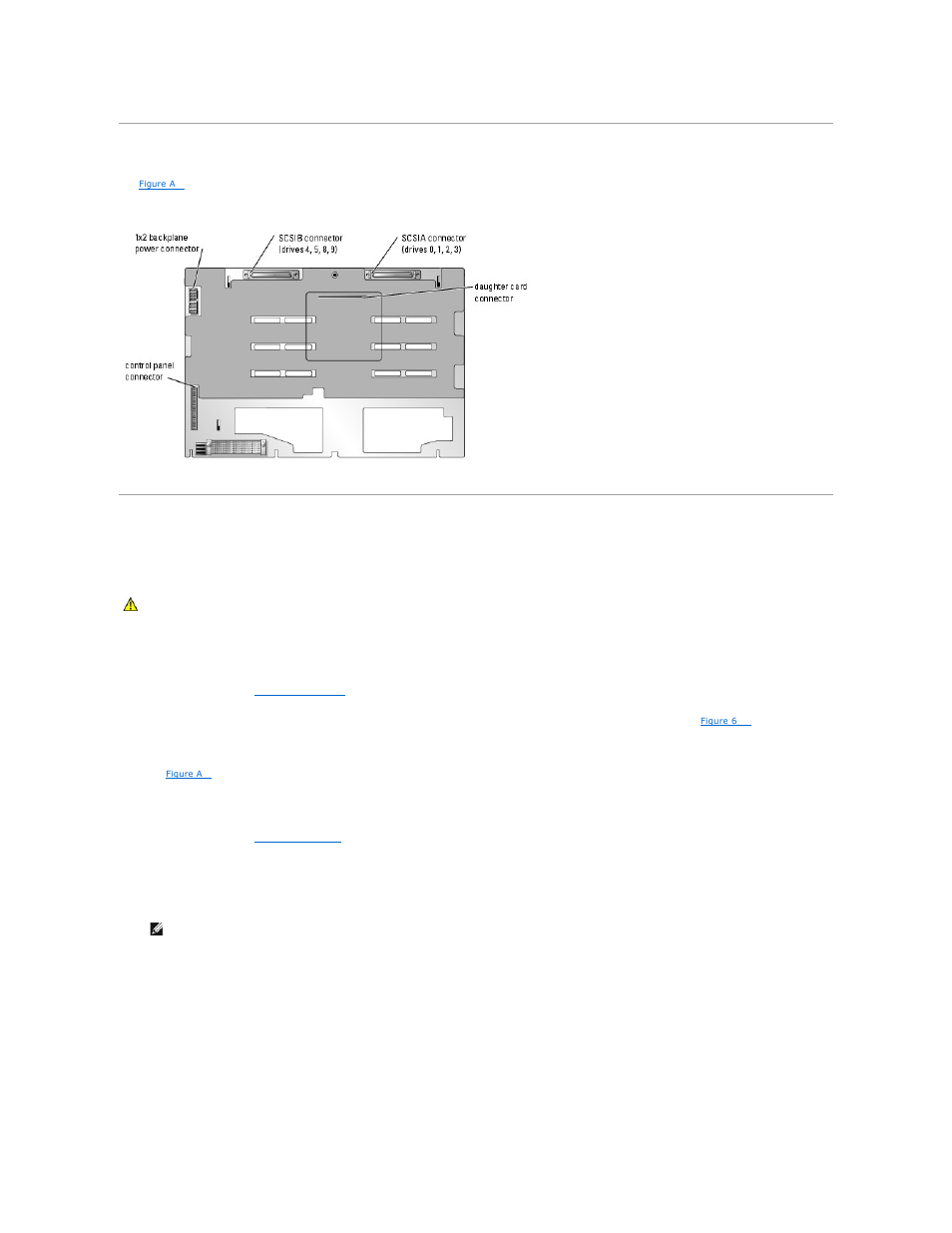 Scsi backplane connectors, Disabling a forgotten password, Figure a | Dell PowerEdge 2800 User Manual | Page 5 / 84
