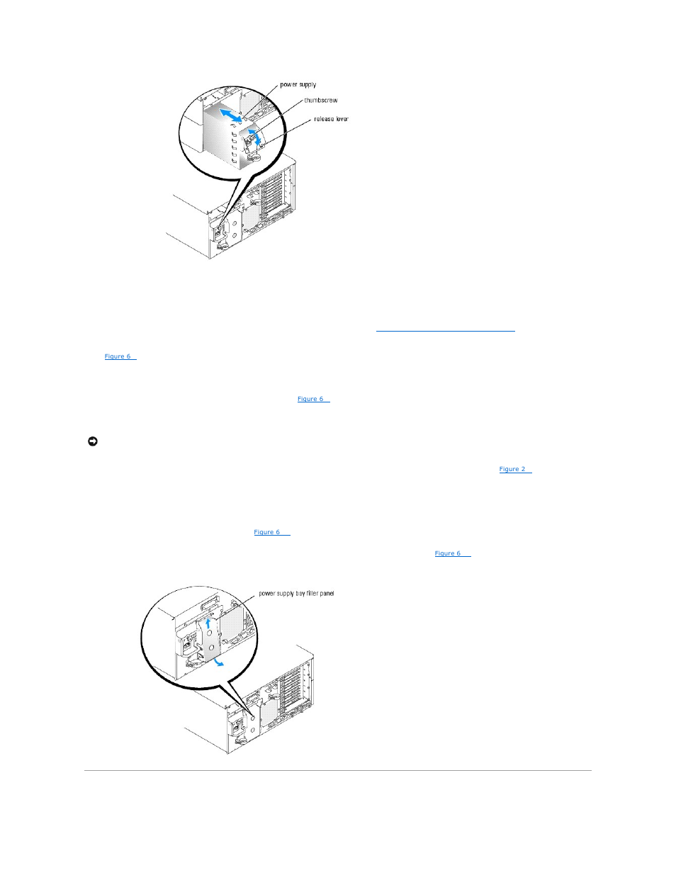 Installing a power supply, Removing the power supply bay filler panel | Dell PowerEdge 2800 User Manual | Page 52 / 84
