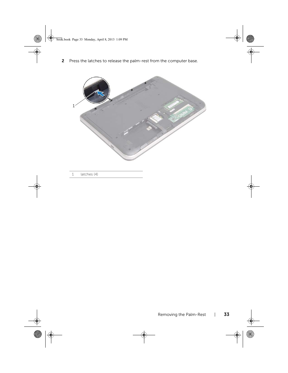 Dell Inspiron 14 (3437, Mid 2013) User Manual | Page 33 / 73