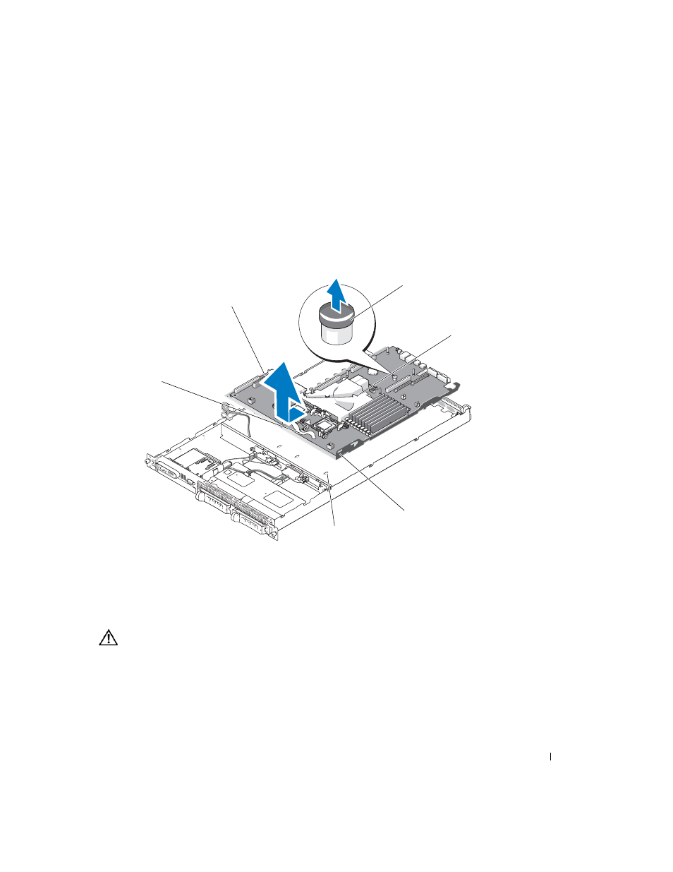 Installing the system board, Figure 3-26 | Dell POWEREDGE 1950 User Manual | Page 91 / 160