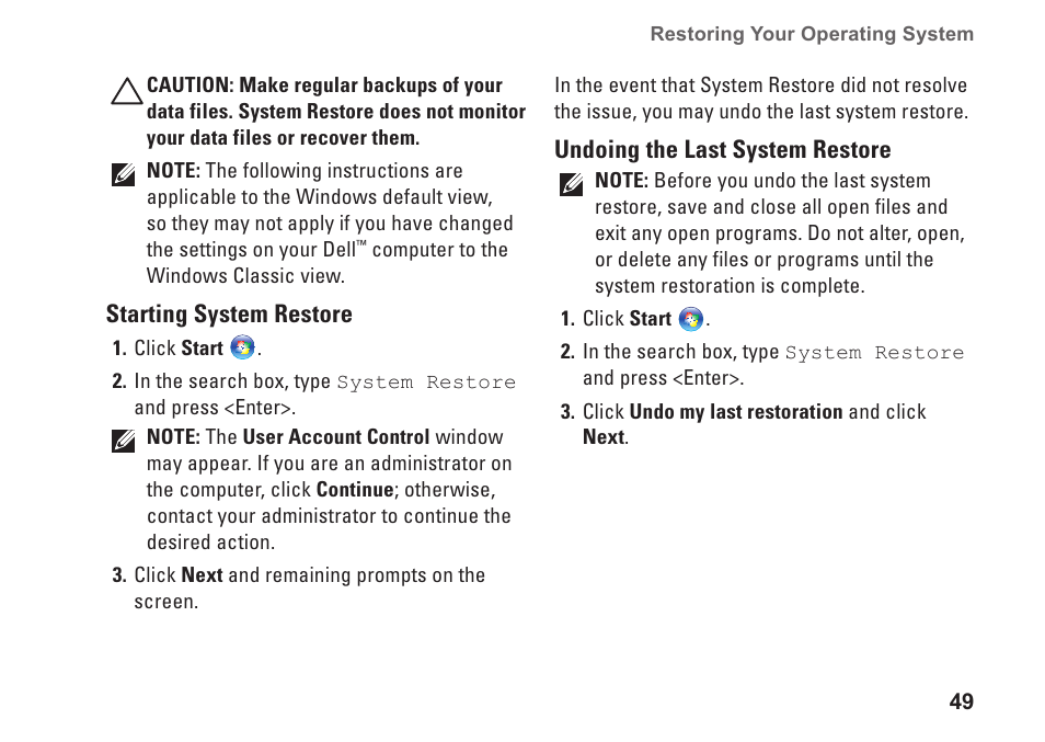 Dell Inspiron One 19 (Mid 2009) User Manual | Page 51 / 76