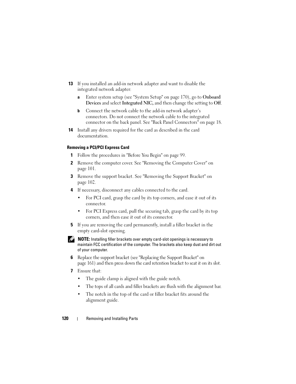 If applicable (see "removing a | Dell Vostro 200 (Mid 2007) User Manual | Page 120 / 210