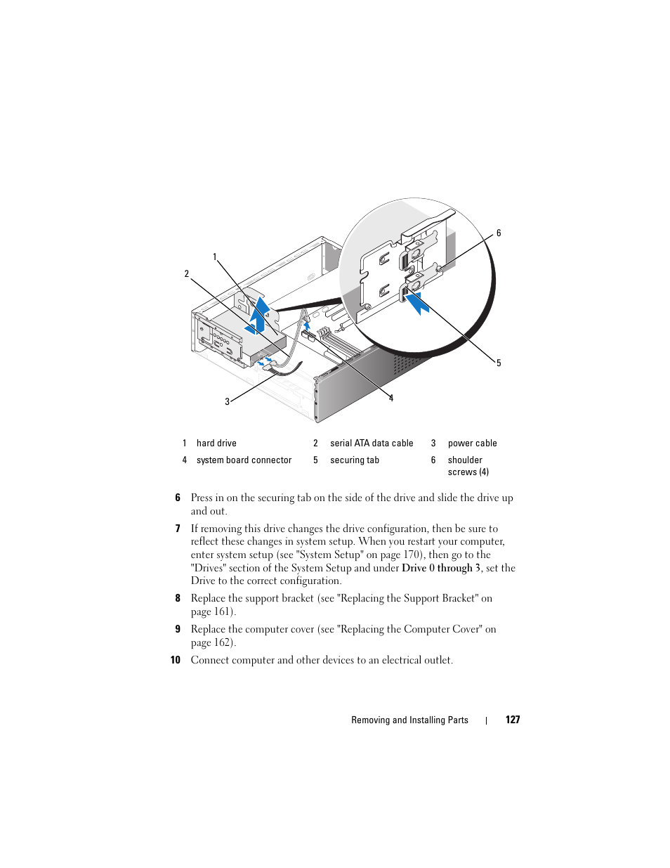 Dell Vostro 200 (Mid 2007) User Manual | Page 127 / 210