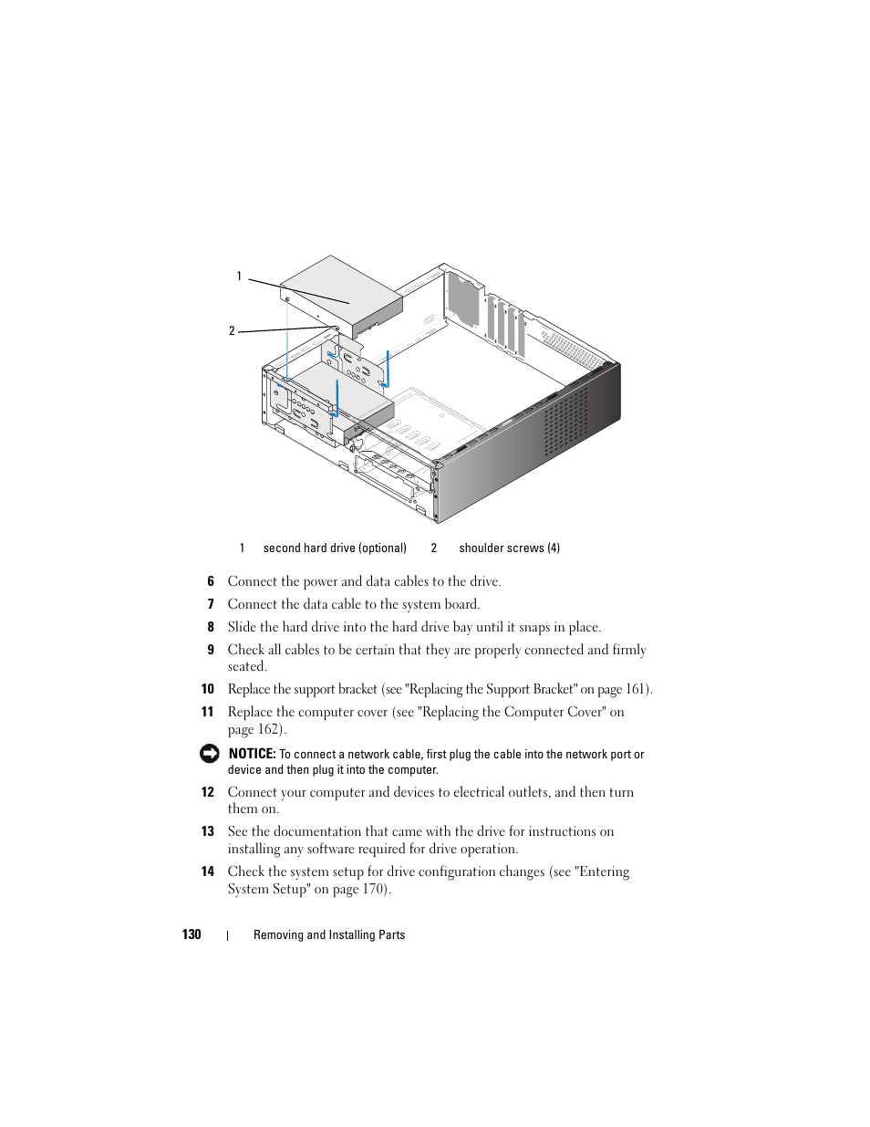 Dell Vostro 200 (Mid 2007) User Manual | Page 130 / 210