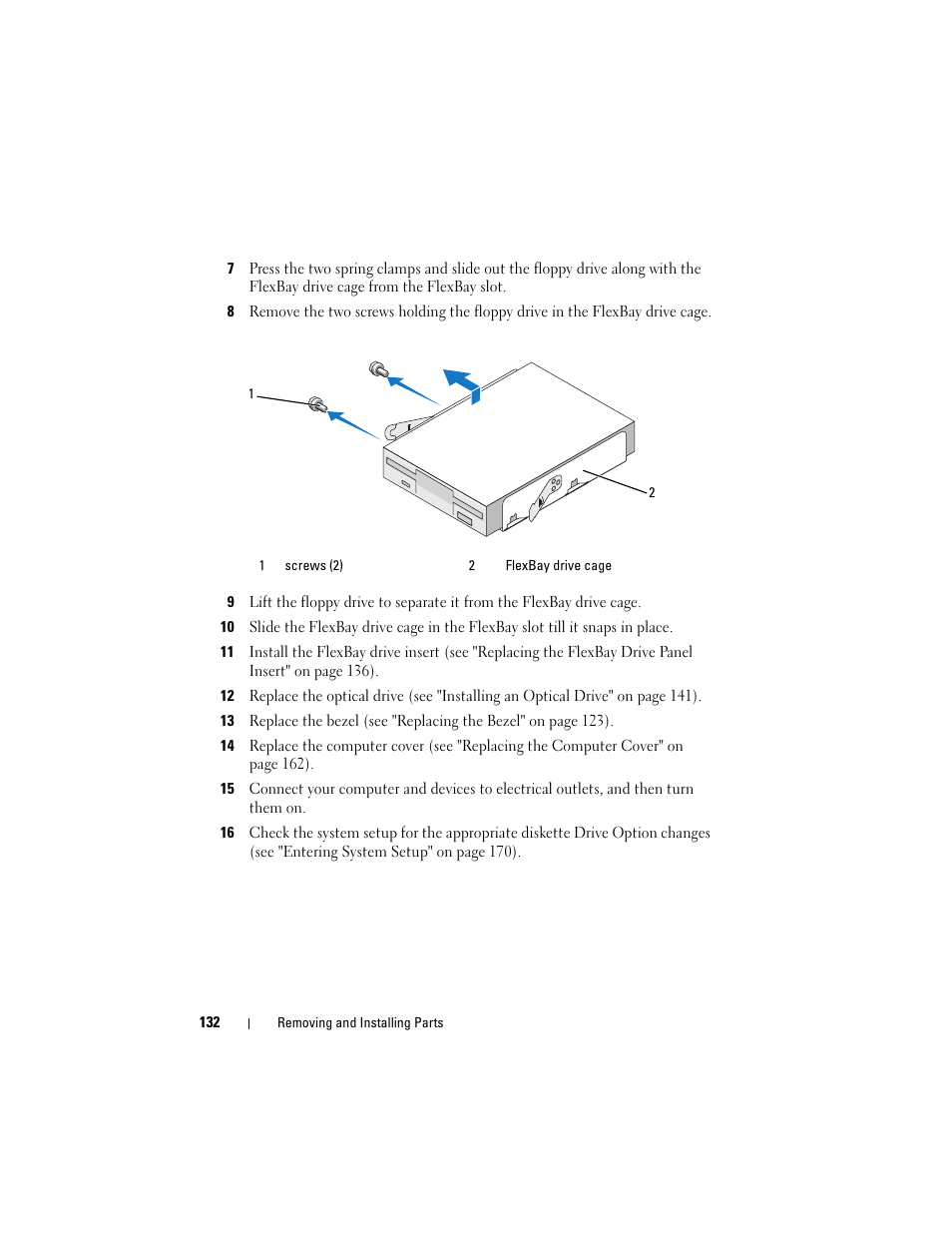 Dell Vostro 200 (Mid 2007) User Manual | Page 132 / 210