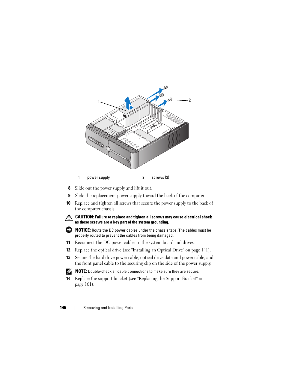 Dell Vostro 200 (Mid 2007) User Manual | Page 146 / 210