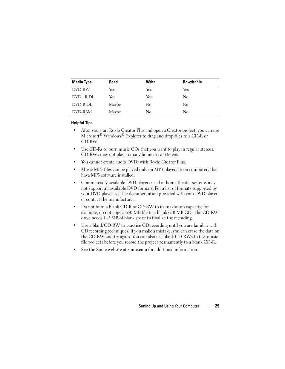 Dell Vostro 200 (Mid 2007) User Manual | Page 29 / 210