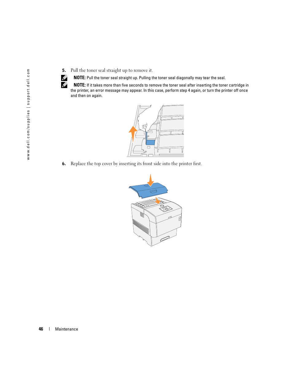 Dell 5100cn Color Laser Printer User Manual | Page 46 / 98