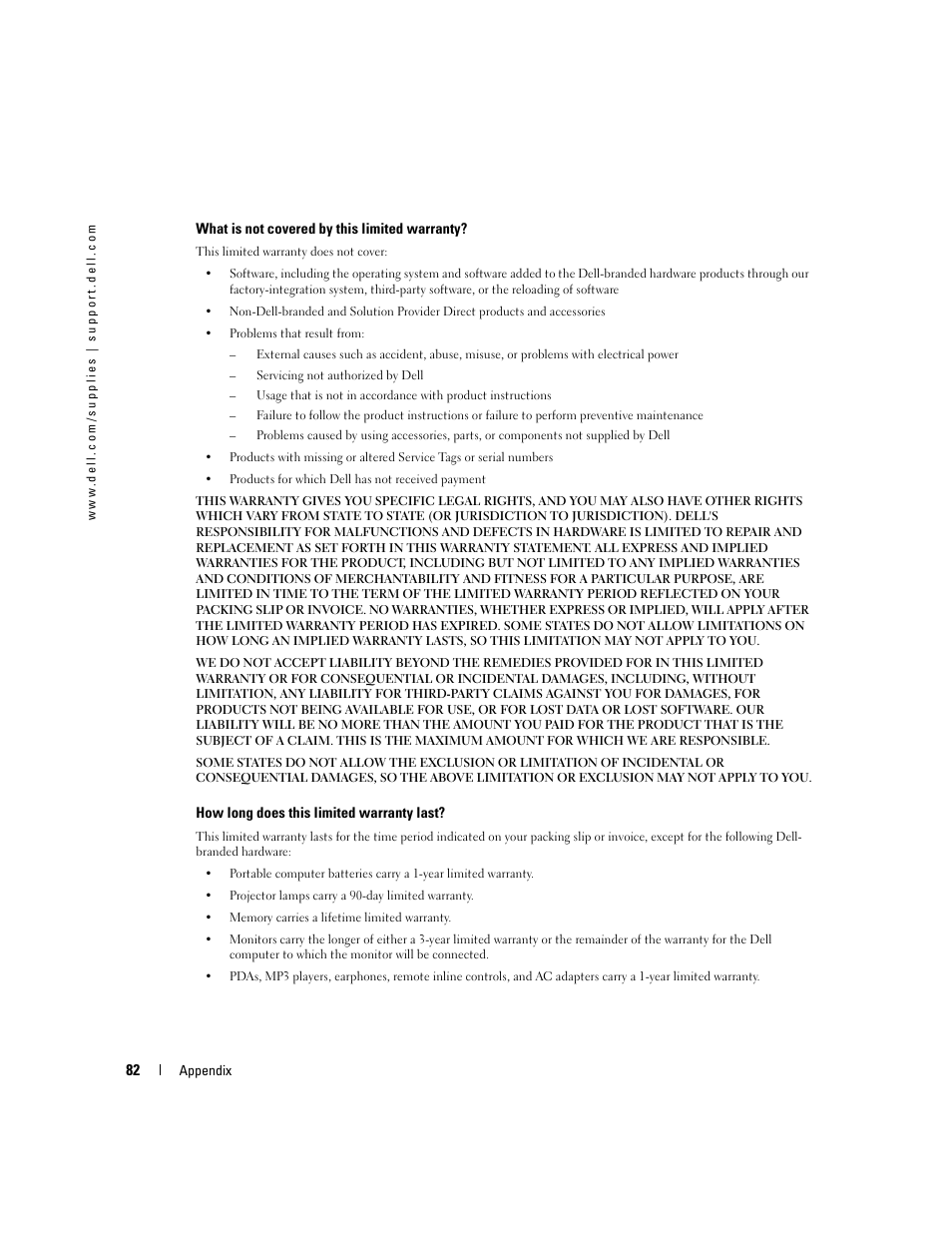Dell 5100cn Color Laser Printer User Manual | Page 82 / 98