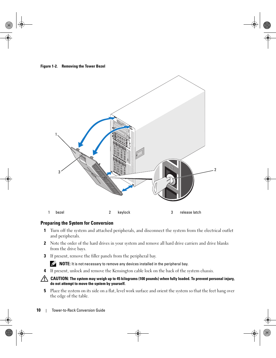 Preparing the system for conversion | Dell PowerEdge 2900 User Manual | Page 12 / 26