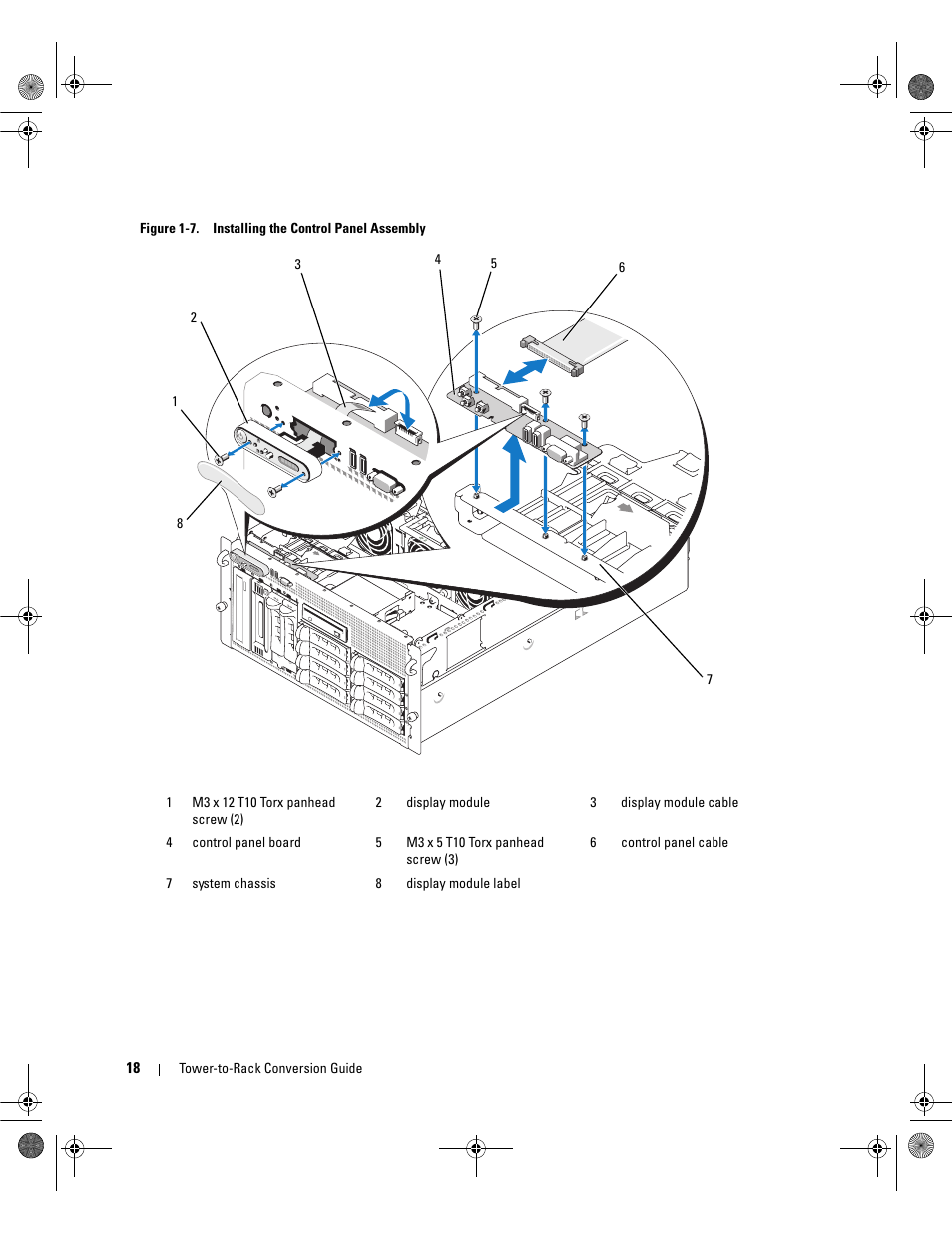 Ws. see figure 1-7, D. see figure 1-7 | Dell PowerEdge 2900 User Manual | Page 20 / 26