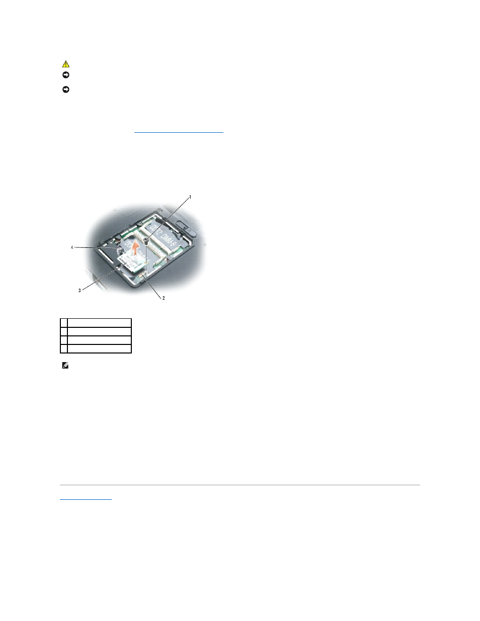 Removing the modem, Replacing the modem | Dell Inspiron 6000 User Manual | Page 43 / 45