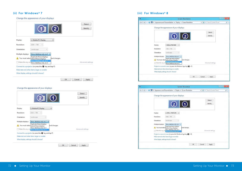 Dell P2014H Monitor User Manual | Page 37 / 38