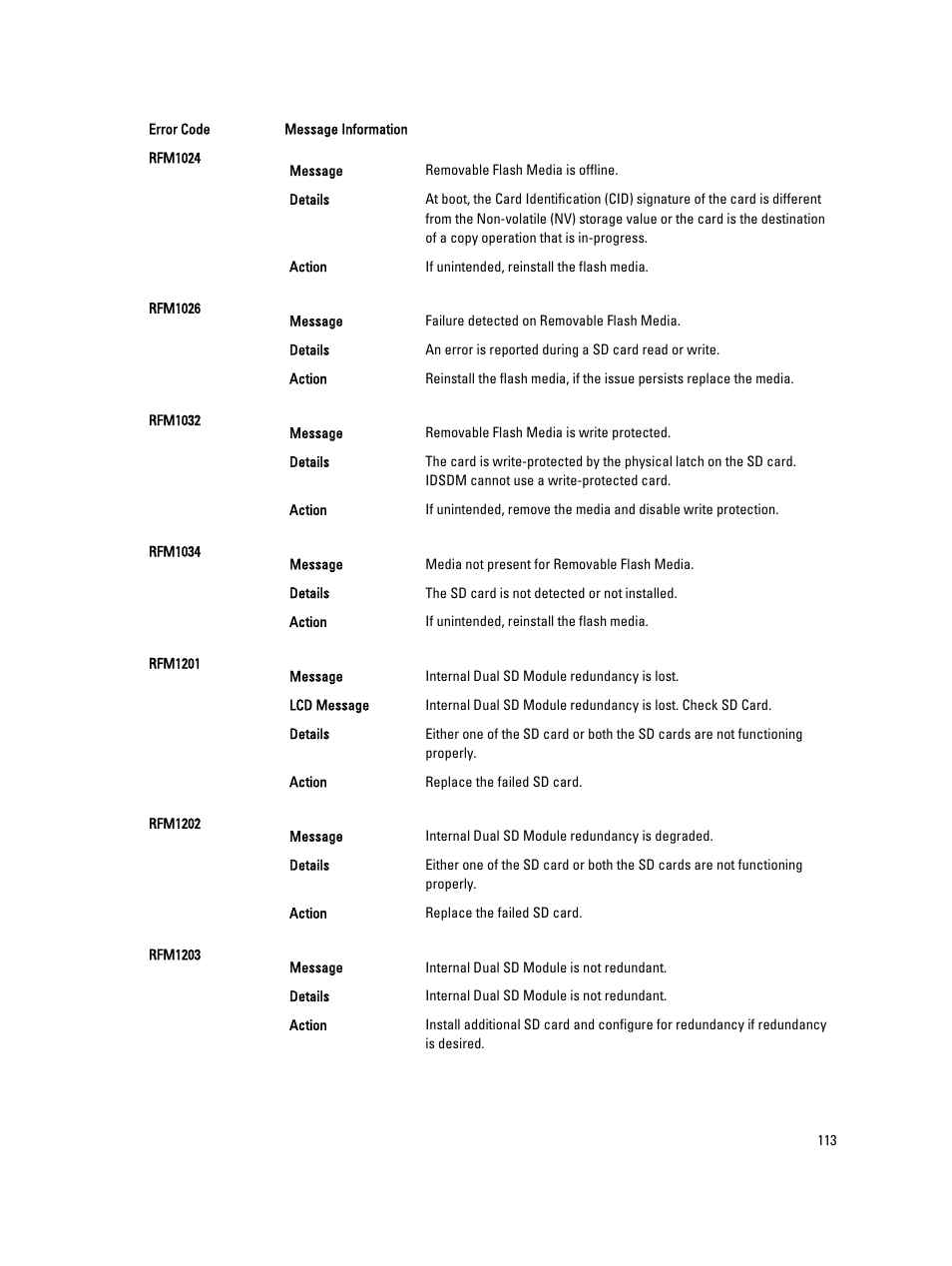 Dell PowerEdge M520 (for PE VRTX) User Manual | Page 113 / 139