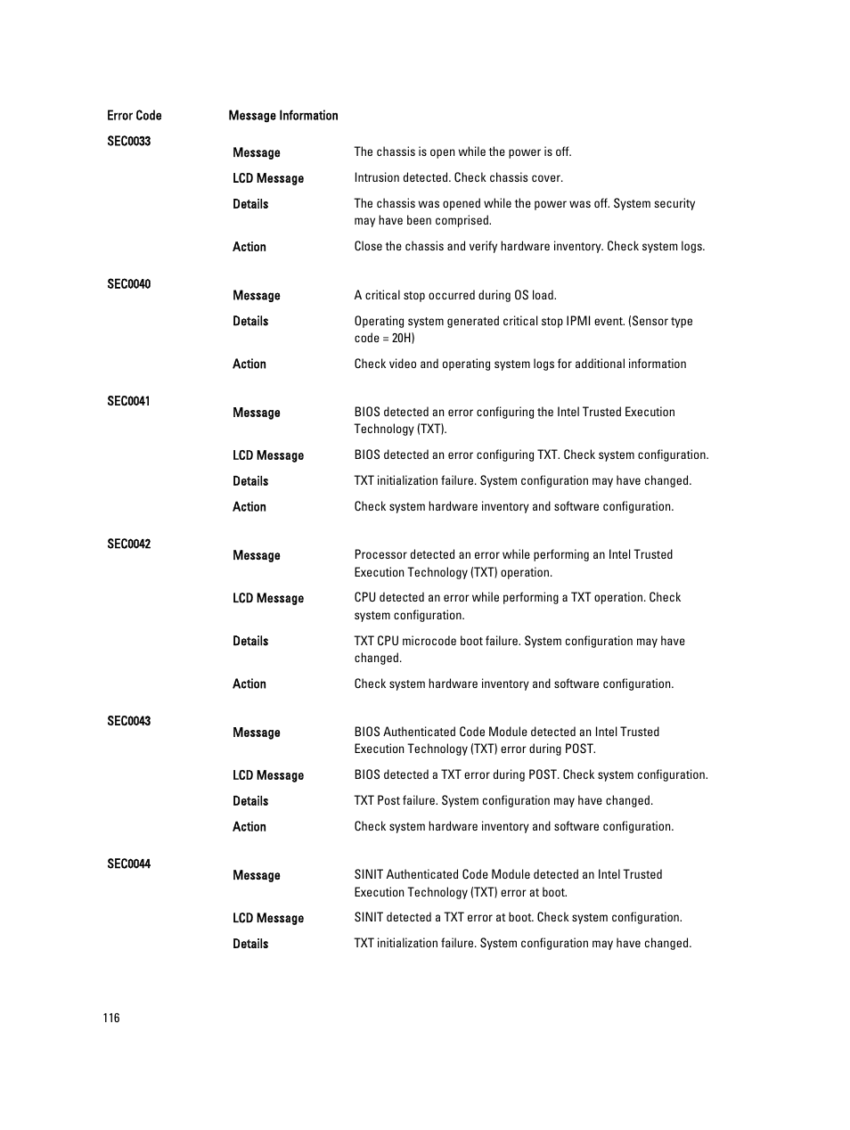 Dell PowerEdge M520 (for PE VRTX) User Manual | Page 116 / 139