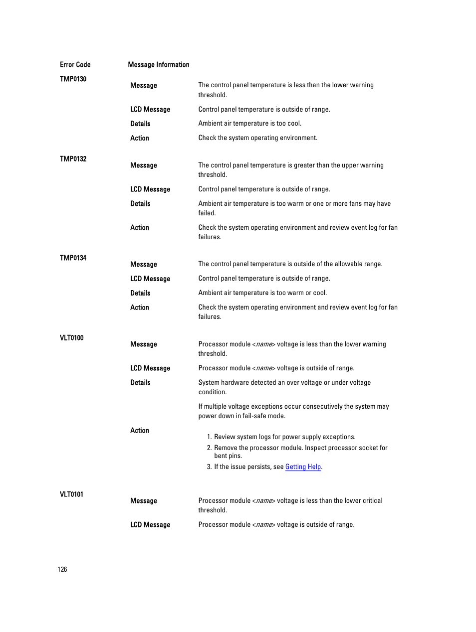 Dell PowerEdge M520 (for PE VRTX) User Manual | Page 126 / 139