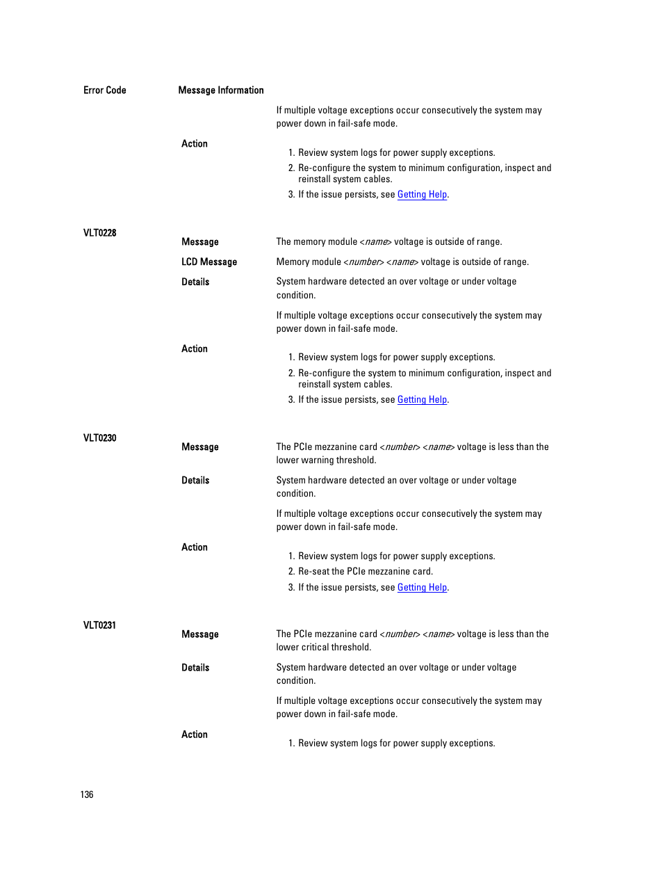 Dell PowerEdge M520 (for PE VRTX) User Manual | Page 136 / 139